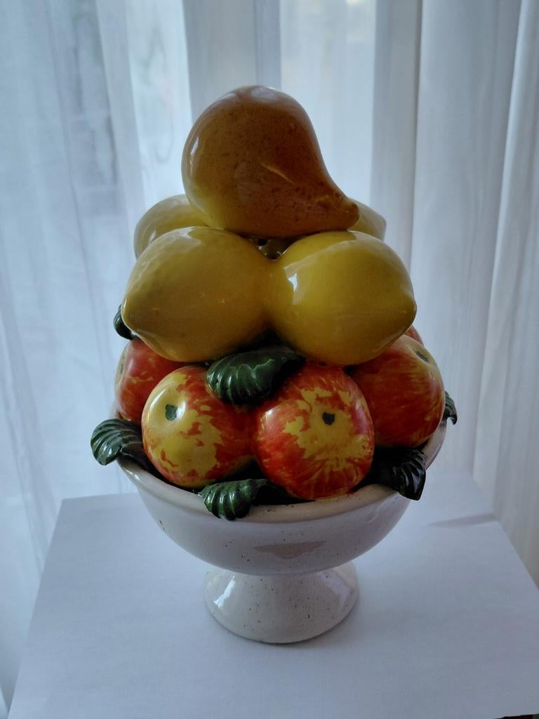xx Italiaanse fruitschaal xx, Antiek en Kunst, Antiek | Keramiek en Aardewerk, Ophalen of Verzenden
