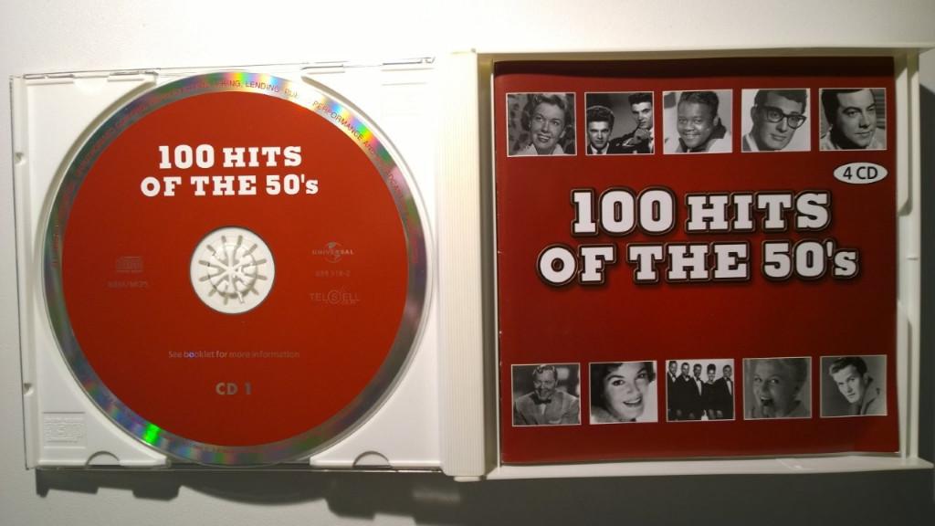 100 Hits Of The 50's (4 CD), Ophalen of Verzenden, Zo goed als nieuw, Pop