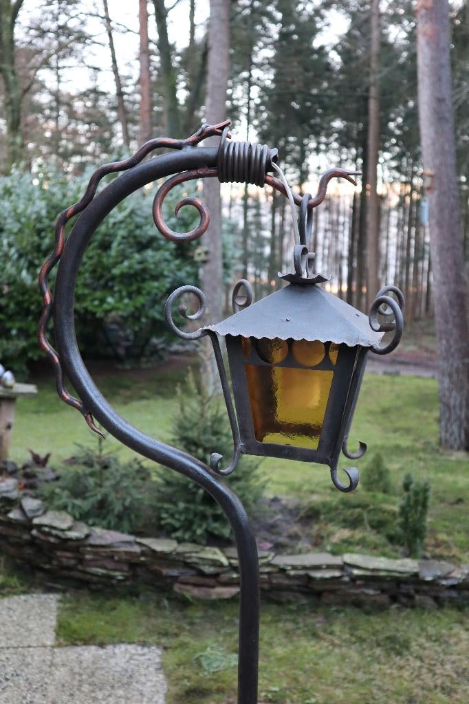 Vintage lamp, Ophalen, Vintage, Zo goed als nieuw, Metaal