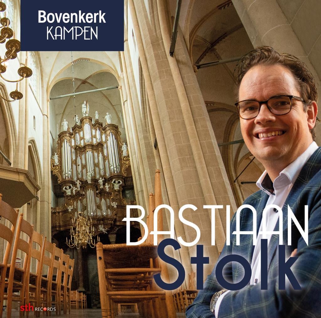 Bastiaan Stolk orgel Asma Zwart Bach Whitlock Vierne Halsey, Ophalen of Verzenden, Romantiek, Nieuw in verpakking, Overige typen