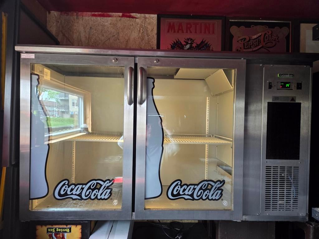 Gamko barkoeling coca cola 2 deurs barkoeling cafe mancave, Witgoed en Apparatuur, Ophalen of Verzenden, Overige merken