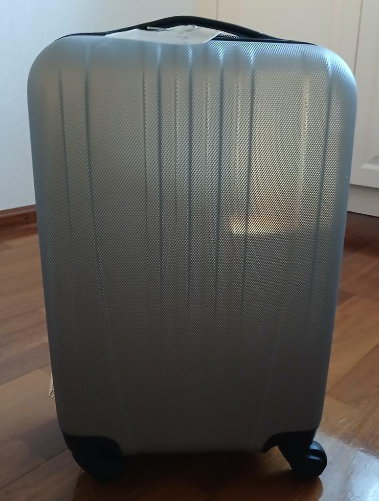 LEONARDO KLEINE REISTROLLEY NIEUW, Ophalen, 50 tot 60 cm, Hard kunststof, Nieuw