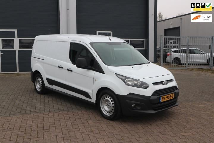 Ford Transit Connect 1.6 TDCI L2 Ambiente, Auto's, Bestelauto's, Euro 5, Stof, Gebruikt, Zwart