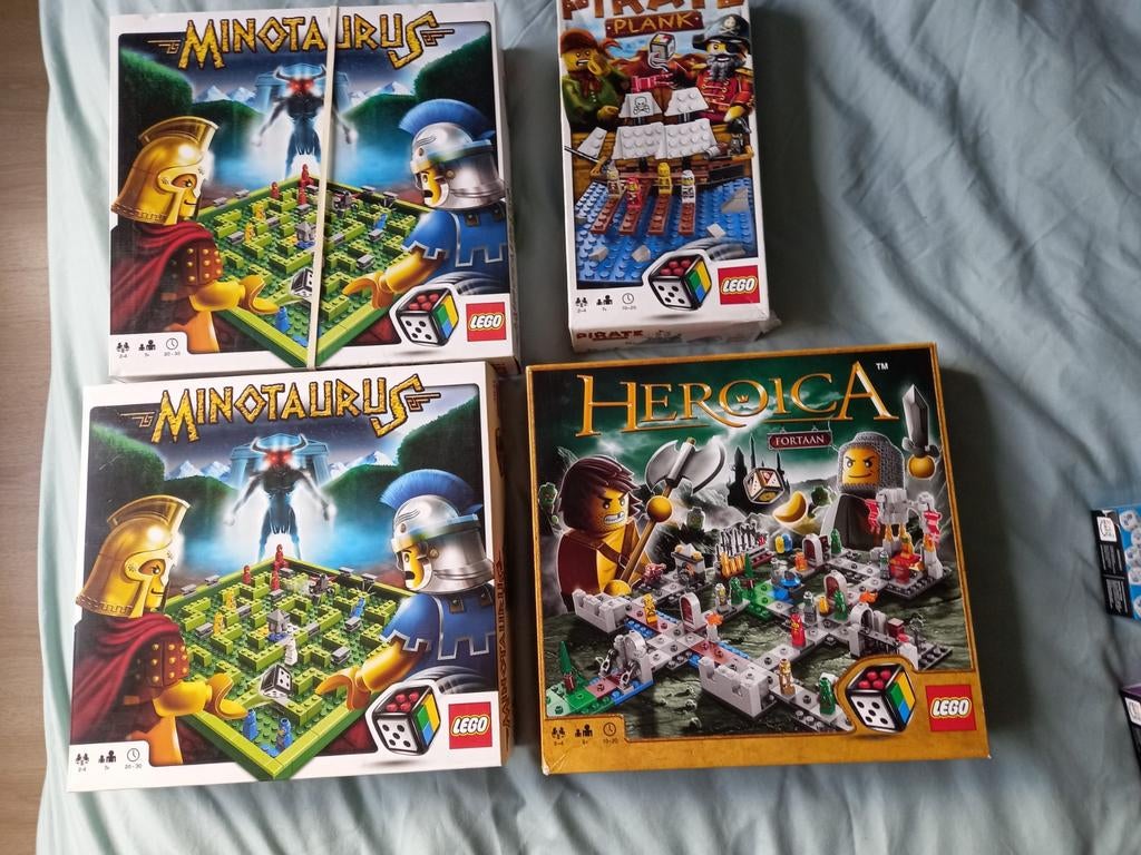 Lego spellen in een koop ., Ophalen of Verzenden, Gebruikt