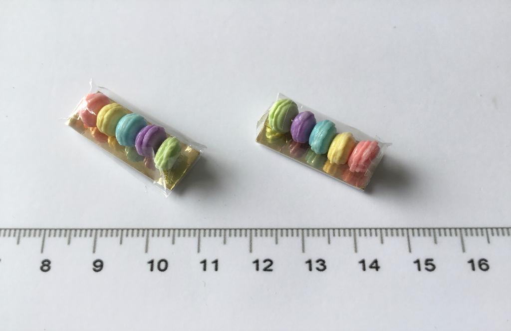 Poppenhuis miniaturen macarons 229, Ophalen of Verzenden, Nieuw, Poppenhuis