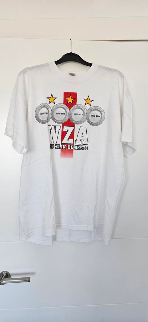 Te koopt shirt Ajax 4 schalen WZA, Ophalen of Verzenden, Maat 56/58 (XL), Rood