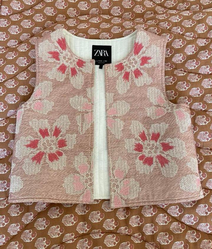 Mooi boho ZARA Gilet 152 ( sissy boy / oilily anna stijl), Ophalen of Verzenden, Gebruikt, Meisje, Overige typen