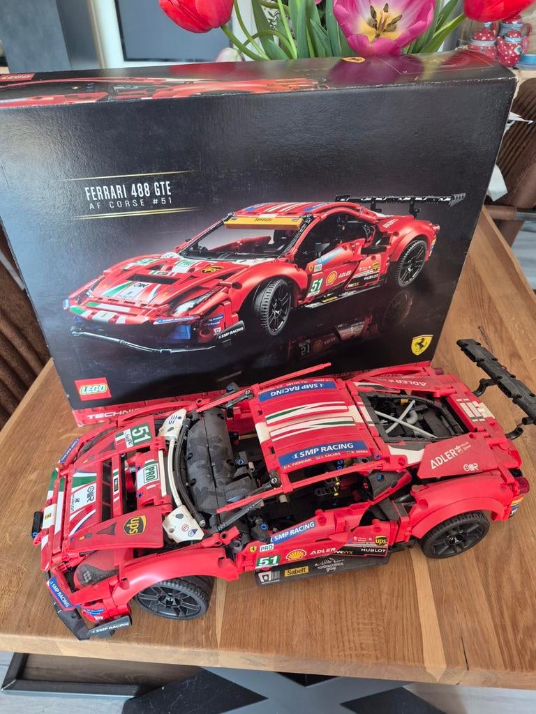 Lego Technic Ferrari 488 GTE AF Corse #51, Ophalen of Verzenden