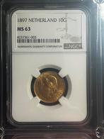 Gouden tientje 1897 MS 63, Ophalen of Verzenden, Overige landen, Overige waardes