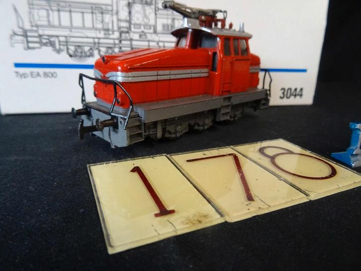 178=Marklin 3044 Henchel rangeer E loc.  253, Hobby en Vrije tijd, Modeltreinen | H0, Zo goed als nieuw, Locomotief, Wisselstroom