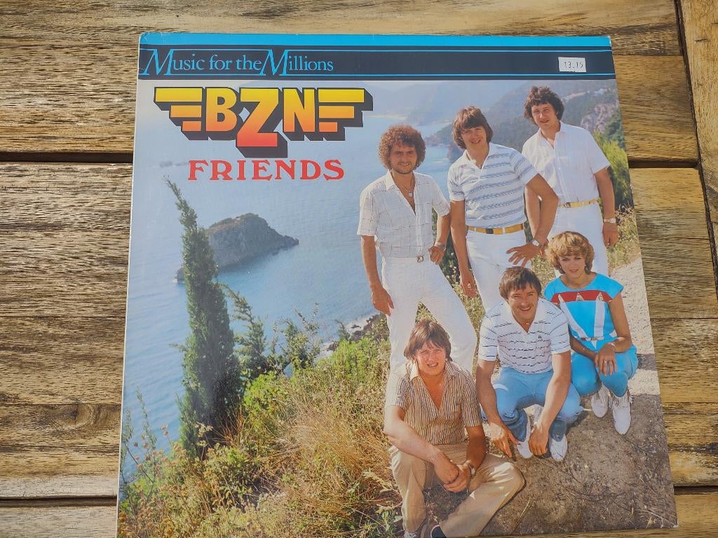 LP - BZN - Friends, Cd's en Dvd's, Vinyl | Pop, Ophalen of Verzenden, 1980 - 1989, Zo goed als nieuw, 12 inch