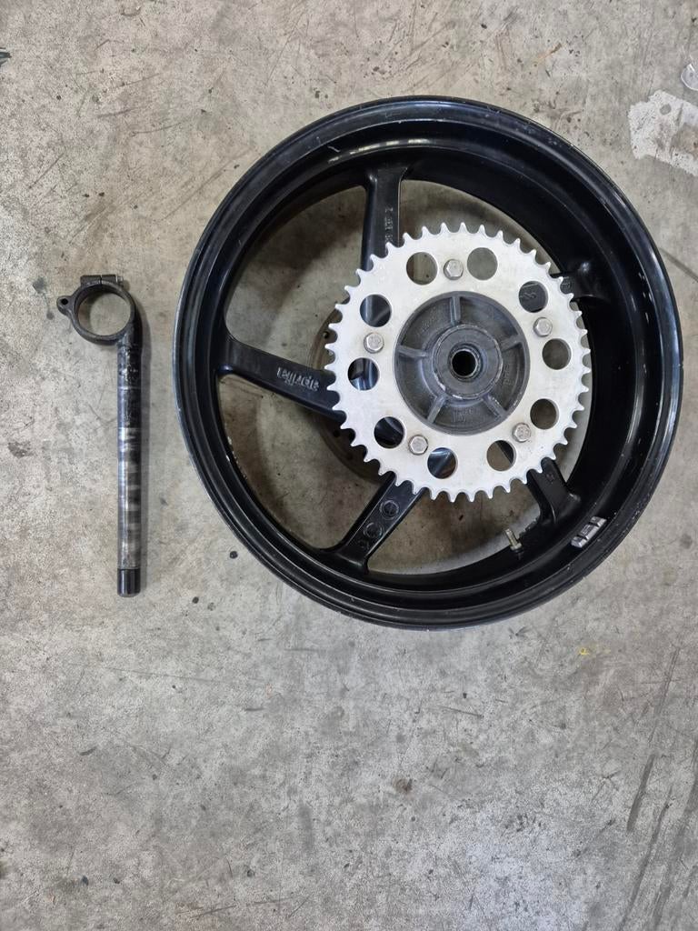 Achterwiel wiel velg clip on aprilia rs250 rs 250, Motoren, Ophalen of Verzenden