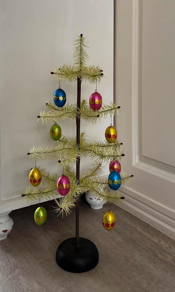 Feathertree Pasen  Kerst  incl.eitjes hoog 56 cm., Diversen, Pasen, Ophalen of Verzenden