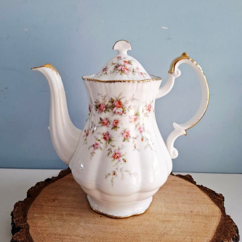 Paragon 'Victoriana Rose', medium koffiepot, Ophalen of Verzenden