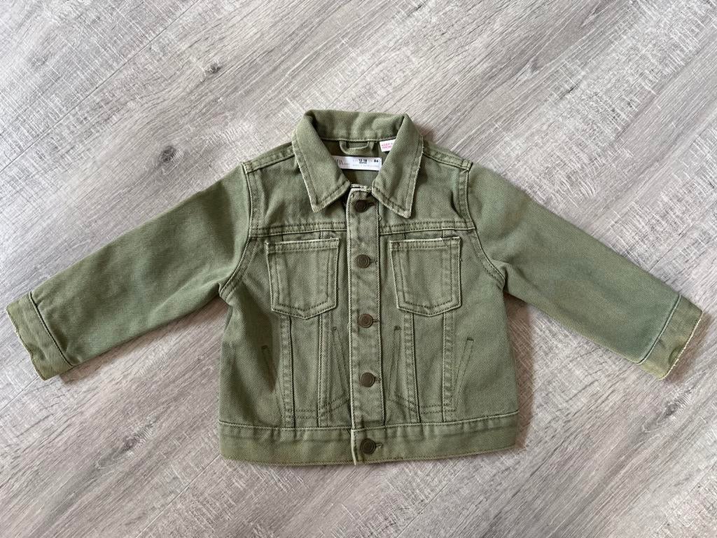 Spijkerjas maat 86, Ophalen of Verzenden, Zo goed als nieuw, Jongetje of Meisje, Jasje