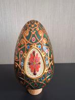 Groot paasei van blik 26 cm, Ophalen of Verzenden, Zo goed als nieuw