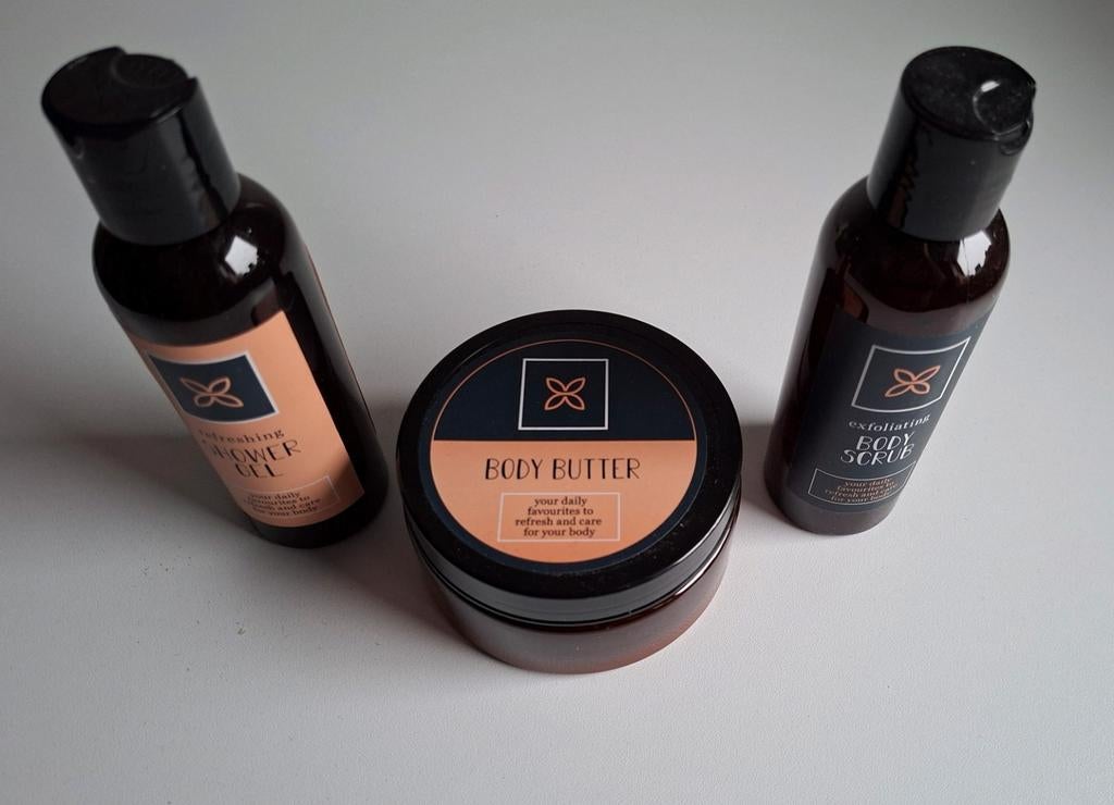 Body Douche, Body Crème & Body Lotion Set, Ophalen of Verzenden