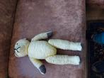 Antieke teddybeer met pieper - Vintage knuffel, Ophalen of Verzenden