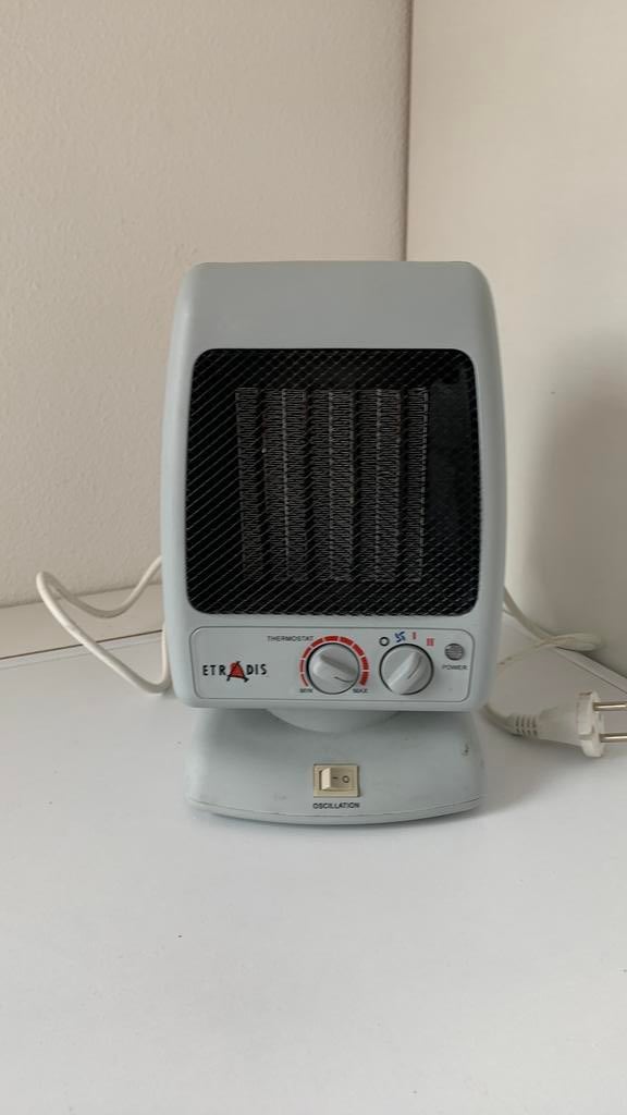 Electric ceramic heater, Ophalen of Verzenden, Gebruikt, Elektrisch, Overige soorten