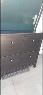 IKEA schoenenkast zwart, Ophalen of Verzenden, Gebruikt