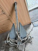 Klapanker 10kg met touw, Ophalen of Verzenden, Zo goed als nieuw, Ankeren en Afmeren, Zeilboot of Motorboot