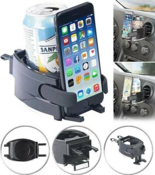 M2Tec - Bekerhouder Auto| 2in1 Bekerhouder| Blikjeshouder, Ophalen, Nieuw