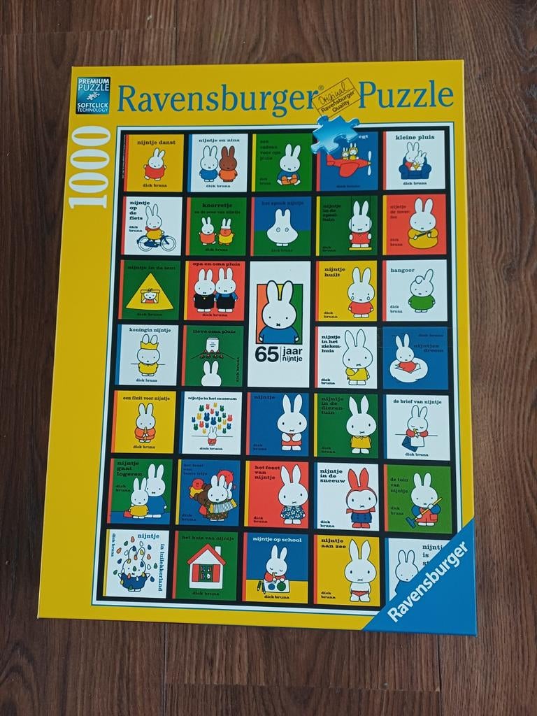Nijntje puzzel 1000 stukjes, Ophalen of Verzenden, 500 t/m 1500 stukjes, Zo goed als nieuw
