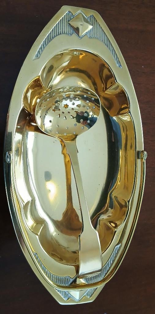 Buffet schaal, Ophalen of Verzenden, Rond, Metaal