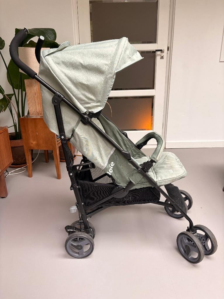 Joie Nitro Buggy / Kinderwagen – Lichtgewicht – Groen, Kinderen en Baby's, Buggy's, Ophalen, Gebruikt, Overige merken, Verstelbare rugleuning