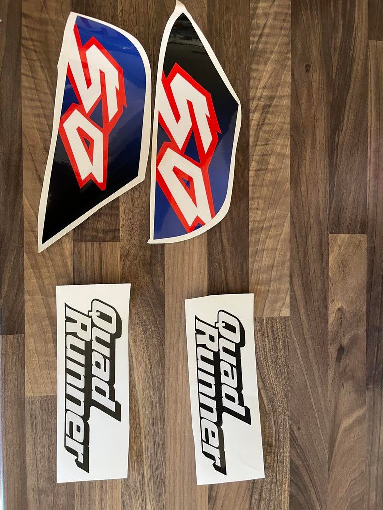 Tankstickers Suzuki LT50 Quad Runner - Nieuw, Ophalen of Verzenden