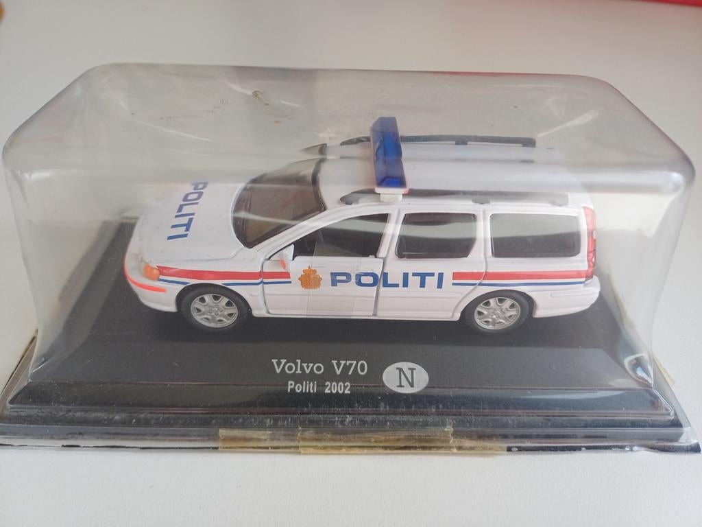 Volvo V70 Politie Noorwegen 2002 - Diecast Model 1:43 Nieuw, Ophalen of Verzenden, Nieuw, Auto, Overige merken