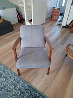 Vintage Fauteuil Isak - Comfortabele en Stijlvolle Stoel, Ophalen, Gebruikt, Vintage, Scandinavisch, 75 tot 100 cm