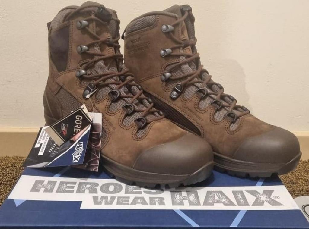 Splinternieuwe defensie Haix scout brown gtx maat 43 / 9, Ophalen of Verzenden, Nieuw, Schoenen