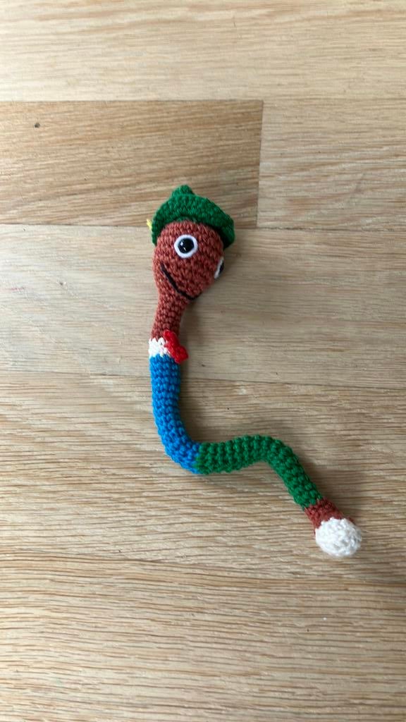 Gehaakte Wim Worm, Rinus Rups, Lowly Worm, Ophalen of Verzenden, Nieuw, Haken, Overige typen