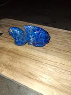 Lapis Lazuli Visje - Handgesneden Decoratie, Ophalen of Verzenden, Zo goed als nieuw, Dier