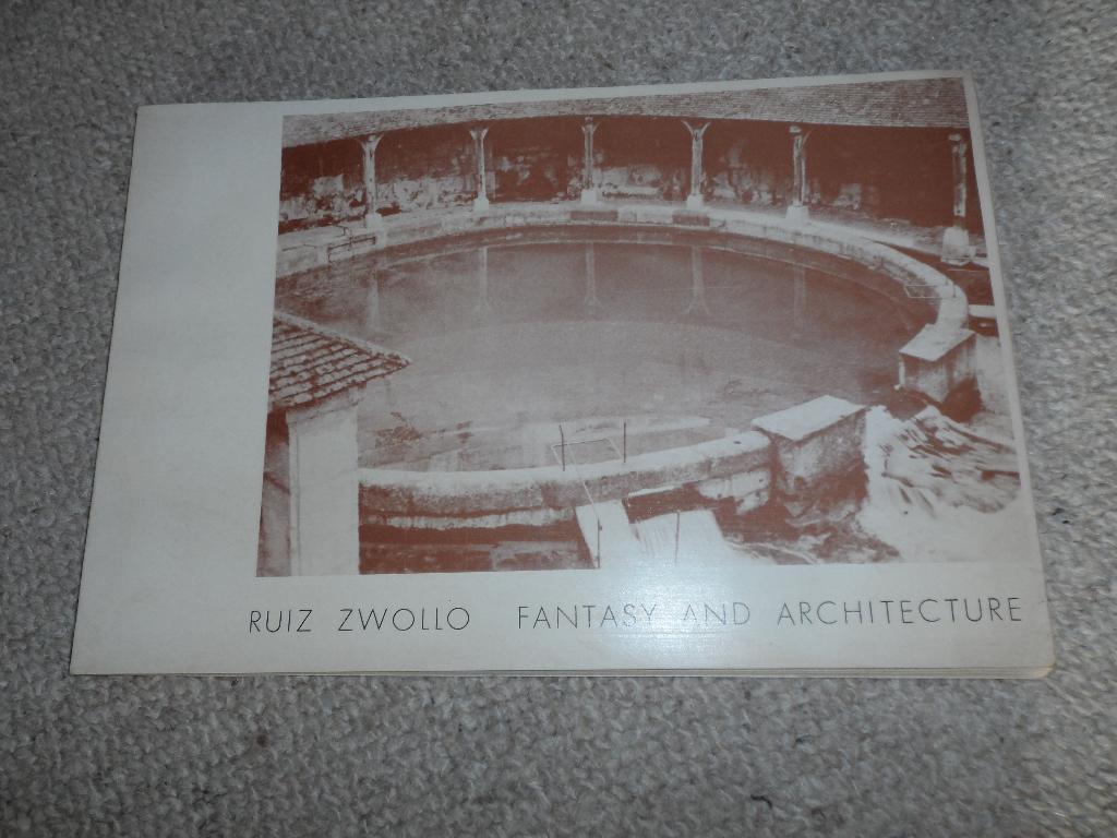 Ruiz zwollo - fantasy and architecture, Ophalen of Verzenden, Gelezen, Architecten