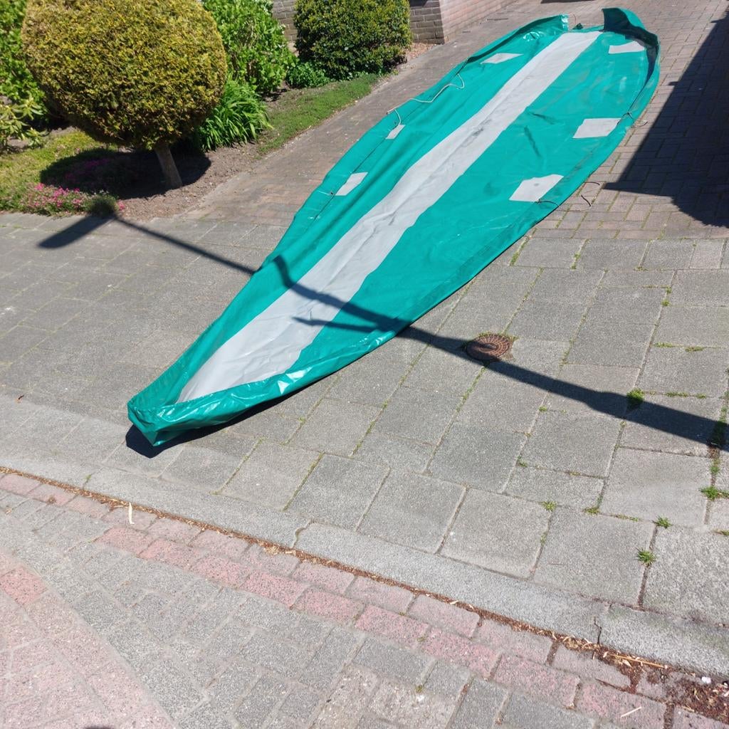 Wintertent polyvalk, Ophalen