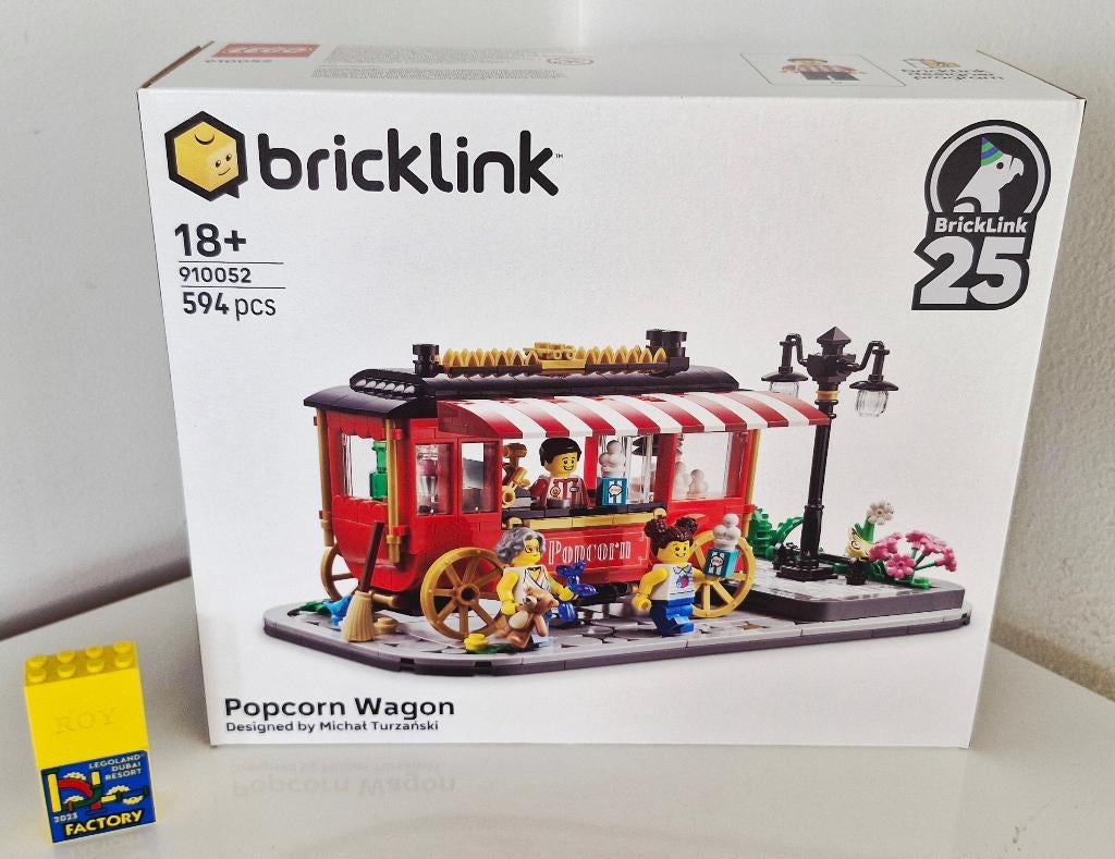 Lego 910052 Bricklink Popcorn Wagon, Kinderen en Baby's, Speelgoed | Duplo en Lego, Overige thema's, Lego, Nieuw, Ophalen of Verzenden