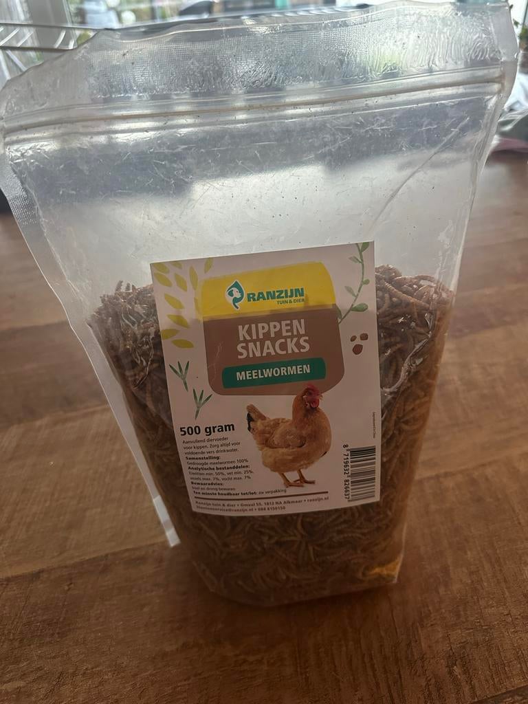Meelwormen, Verzenden, Nieuw, Drinken en Voederen