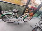 Damesfiets met voordrager en bagagedrager, Fietsen en Brommers, Overige merken, Gebruikt, Versnellingen, Ophalen of Verzenden