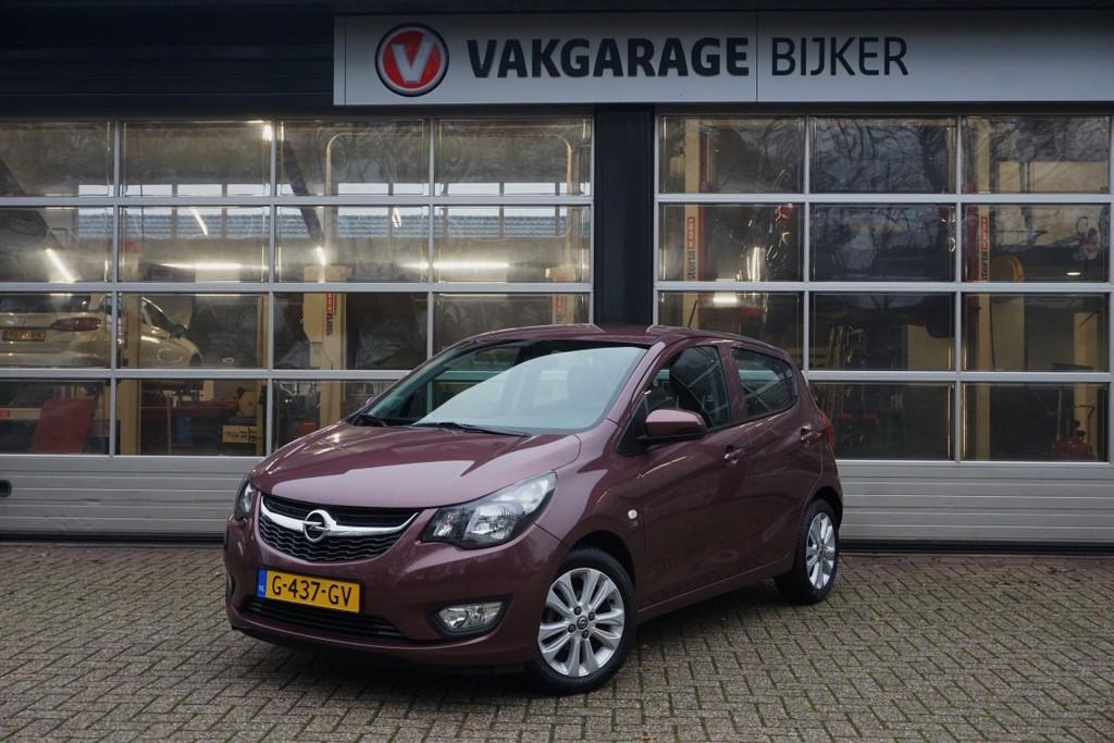 Opel KARL 1.0 ecoFLEX 120 Jaar Edition (bj 2019), Auto's, Opel, Stof, Gebruikt, Euro 6, Origineel Nederlands