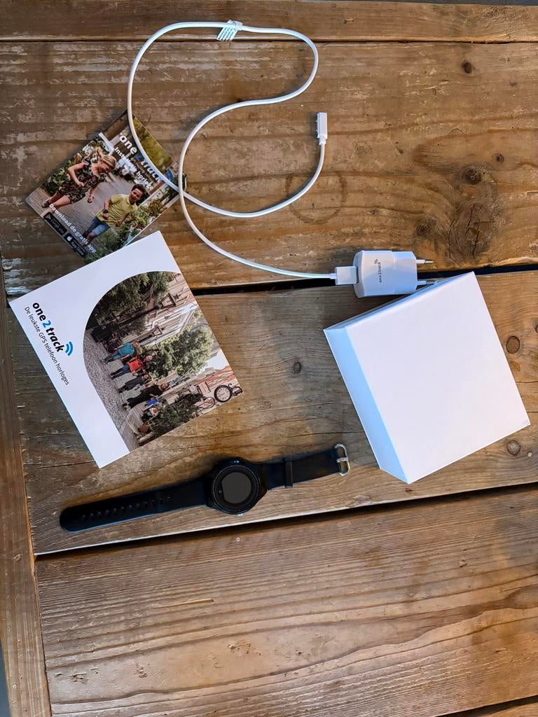 One2track Connect Move GPS Horloge met Beltegoed, Zwart, Ophalen of Verzenden, Zo goed als nieuw, GPS