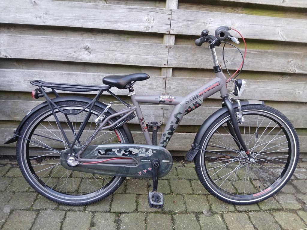 Sparta Streetwise jongensfiets 24 inch, 24 inch, Versnellingen, Zo goed als nieuw, Ophalen