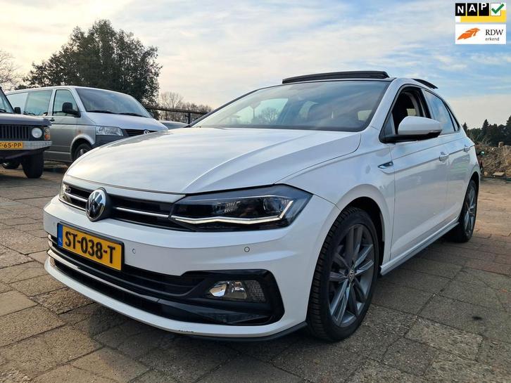 Volkswagen Polo 1.0 TSI R-Line, Auto's, Volkswagen, Bedrijf, Te koop, Polo, ABS, Adaptive Cruise Control, Airbags, Airconditioning