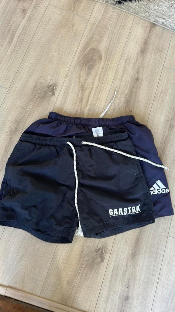 Twee donkerblauwe zwembroeken L, Ophalen of Verzenden, Blauw