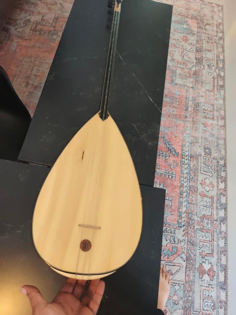 Saz 45 tekne oyma dut, Muziek en Instrumenten, Snaarinstrumenten | Overige, Ophalen of Verzenden, Zo goed als nieuw, Luit, Saz of Bouzouki