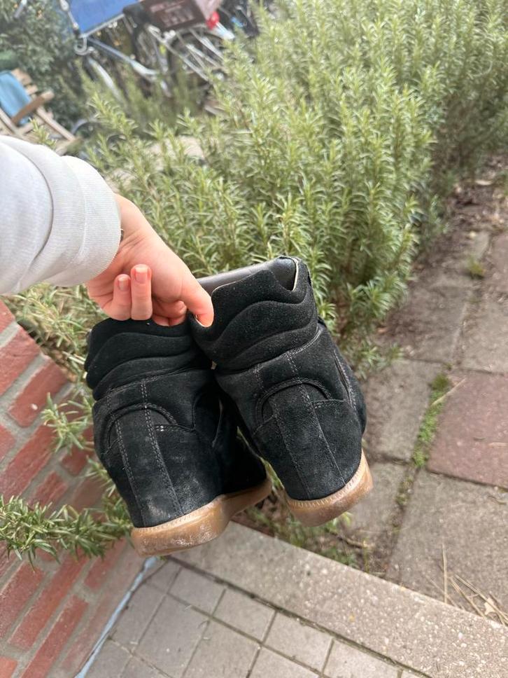Isabel Marant Bekett sneakerwedge van suède, Kleding | Dames, Schoenen, Gedragen, Sneakers of Gympen, Zwart, Ophalen of Verzenden
