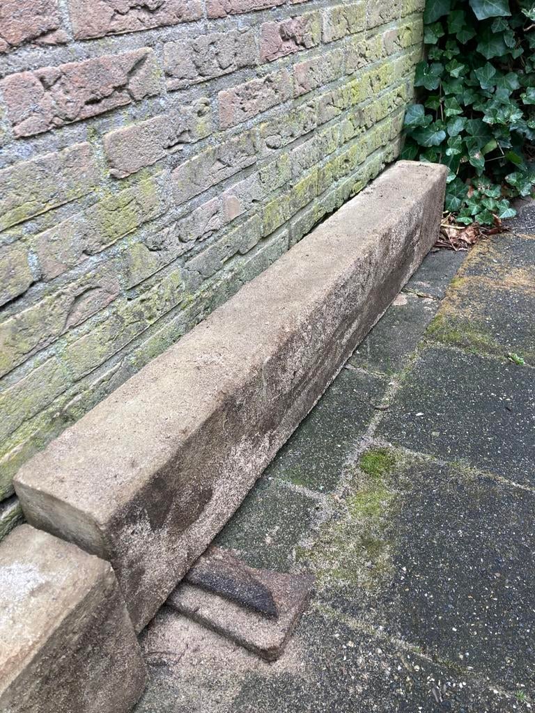 Gratis beton bielzen, Tuin en Terras, Ophalen, Gebruikt, Minder dan 100 cm, Biels