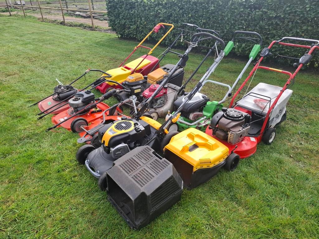 Partij grasmaaiers honda stiga sabo, Ophalen