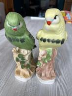 2 Parkieten beeldjes, Ophalen of Verzenden, Zo goed als nieuw